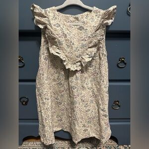 Rylee + Cru Floral Ruffle Dress - 4-5 year